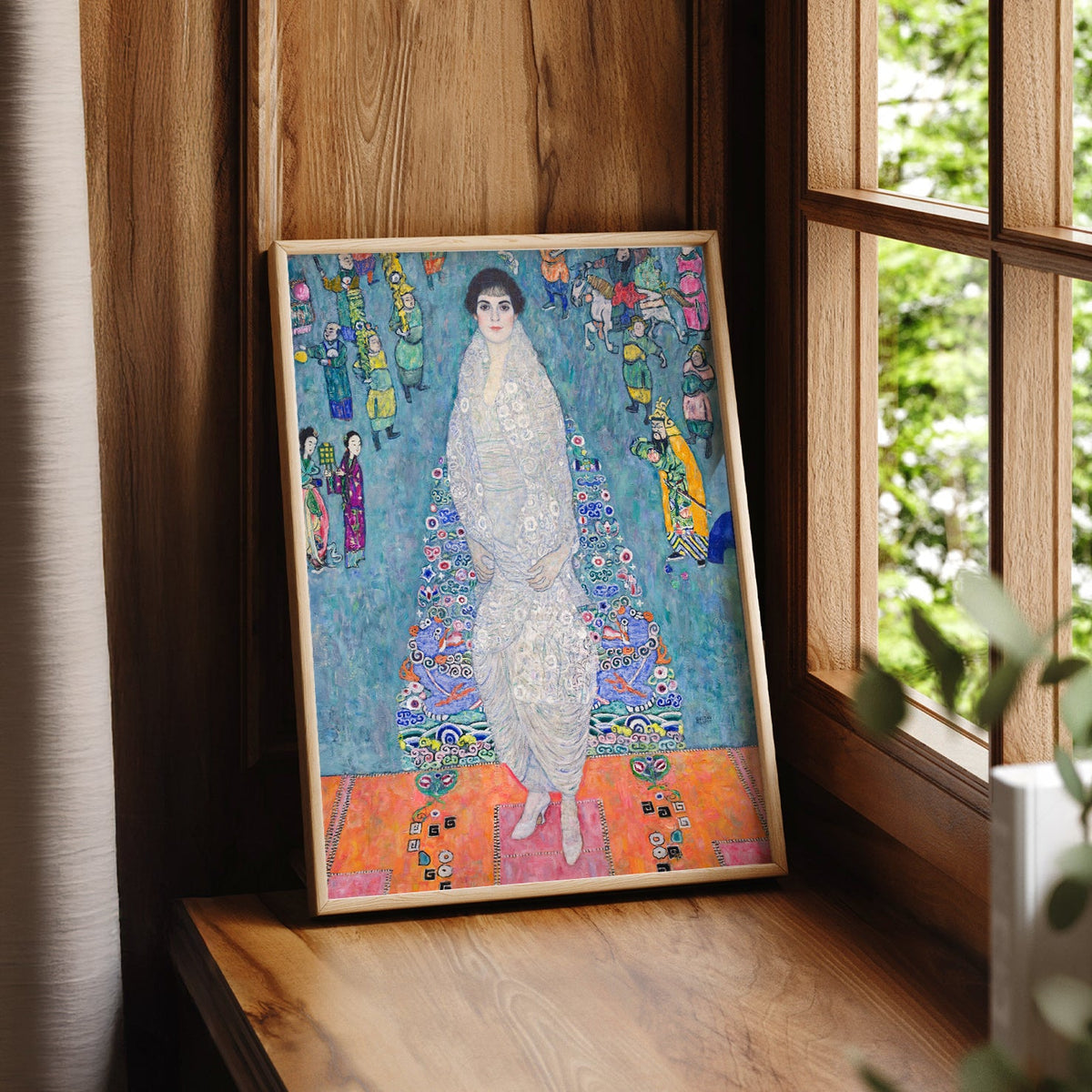 Gustav Klimt Portrait of Elisabeth Lederer Art Print – Vienna Secession Poster