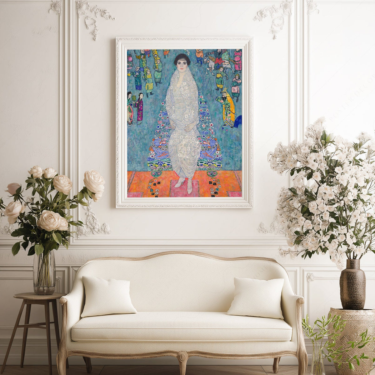 Gustav Klimt Portrait of Elisabeth Lederer Art Print – Vienna Secession Poster