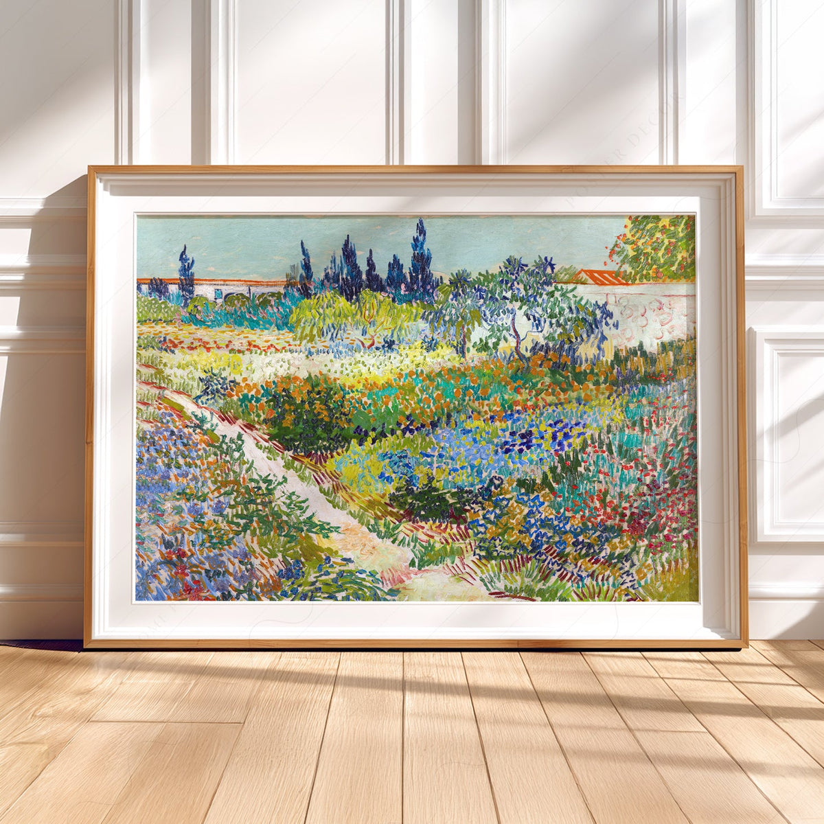 Vincent van Gogh Garden at Arles Art Print – Famous Painting Wall Decor