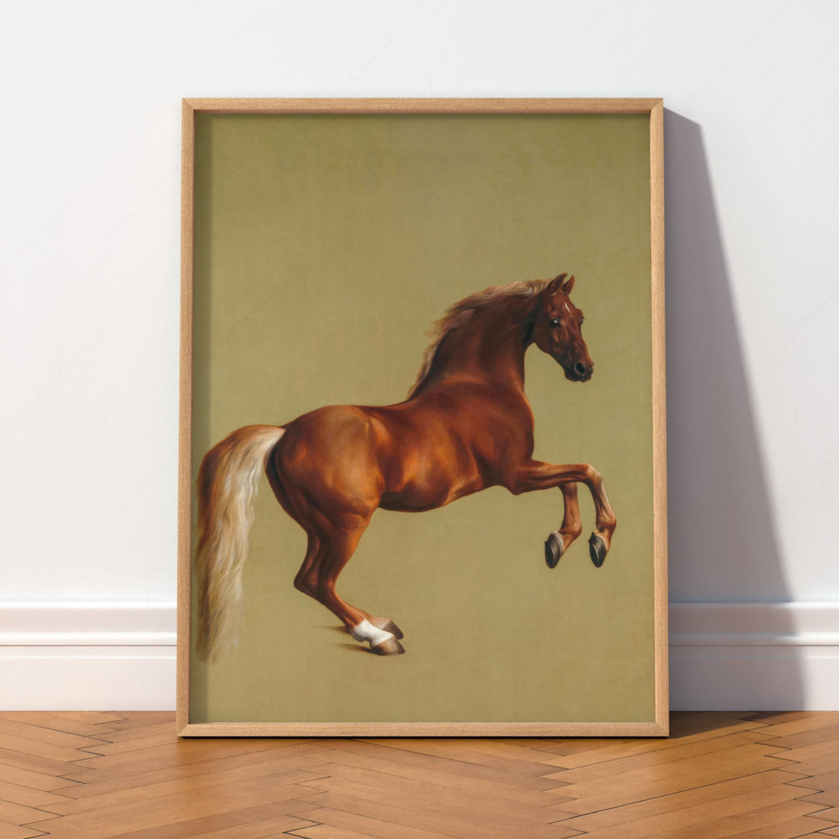 George Stubbs Whistlejacket Art Print – Classic Horse Portrait Wall Art