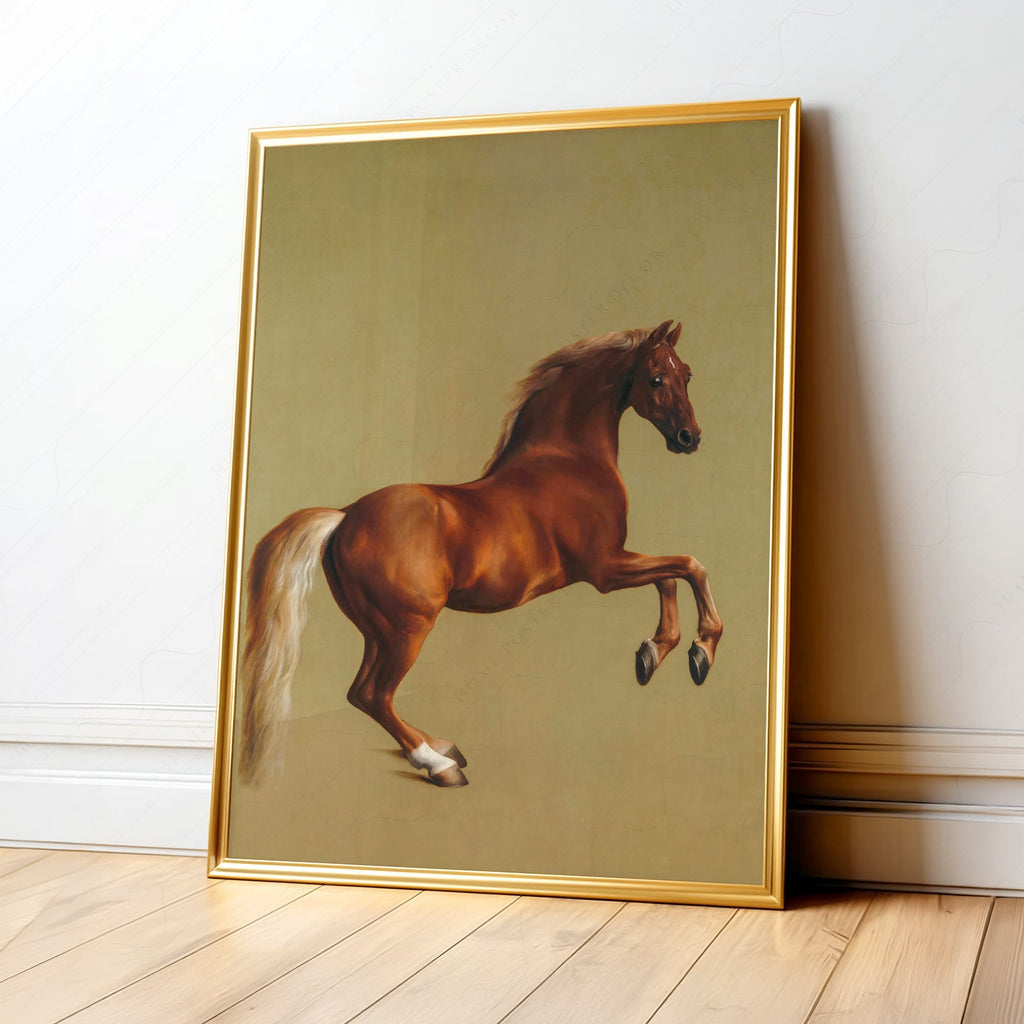 George Stubbs Whistlejacket Art Print – Classic Horse Portrait Wall Art