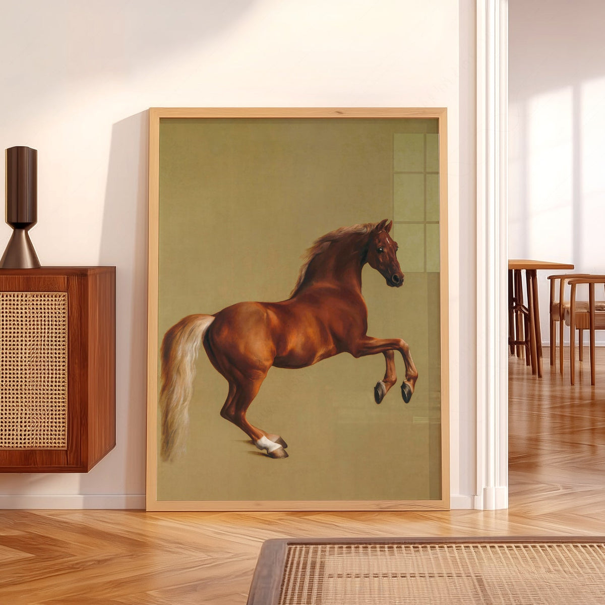 George Stubbs Whistlejacket Art Print – Classic Horse Portrait Wall Art