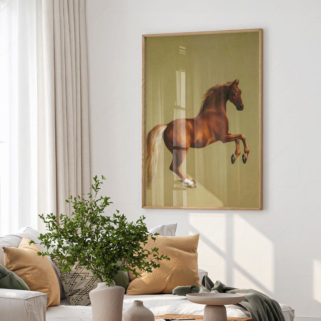 George Stubbs Whistlejacket Art Print – Classic Horse Portrait Wall Art