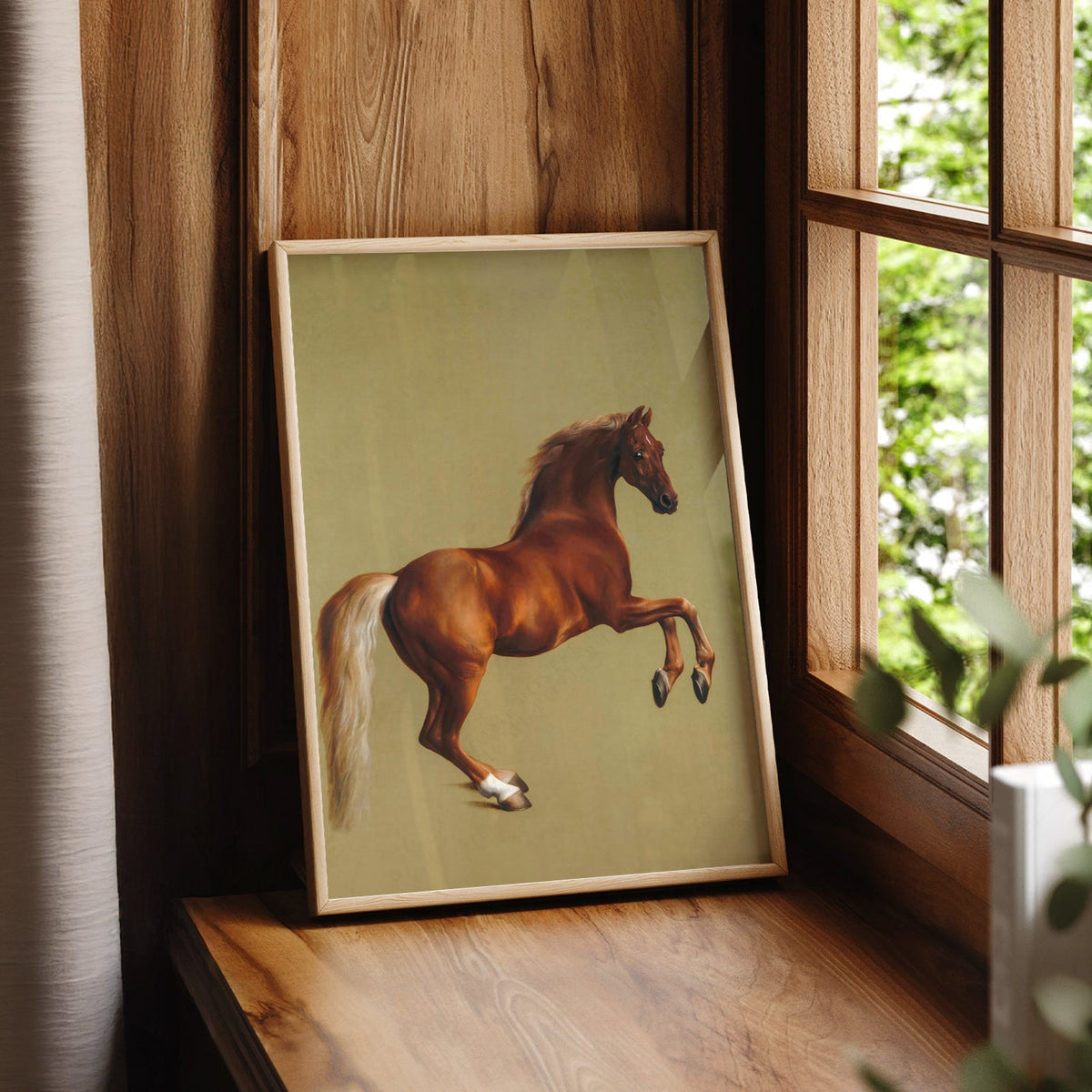 George Stubbs Whistlejacket Art Print – Classic Horse Portrait Wall Art