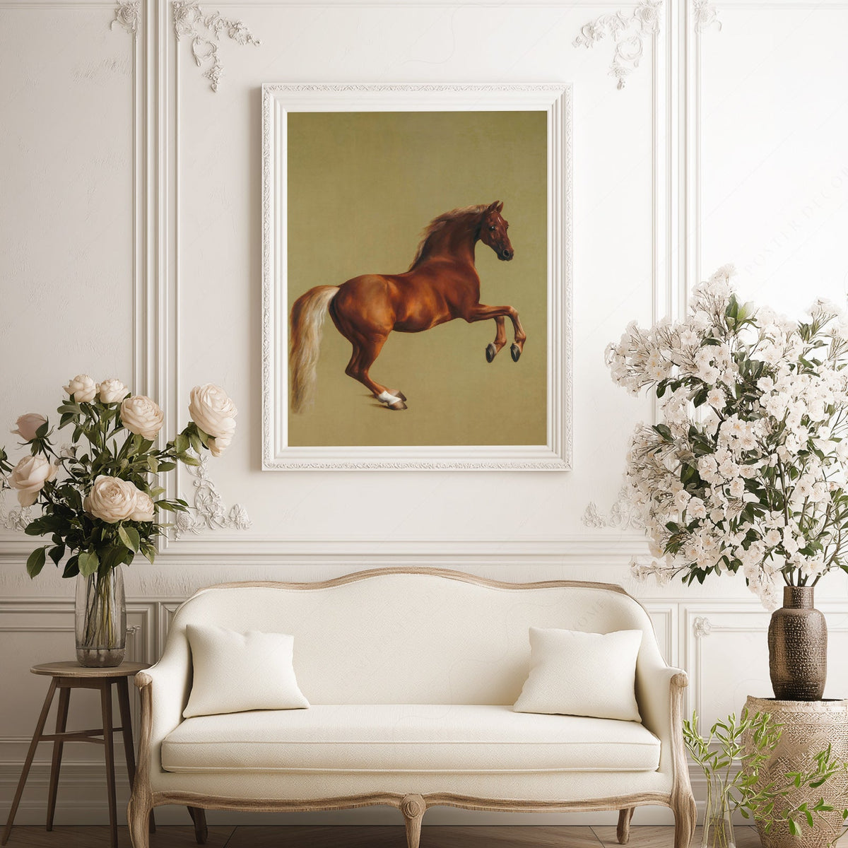 George Stubbs Whistlejacket Art Print – Classic Horse Portrait Wall Art