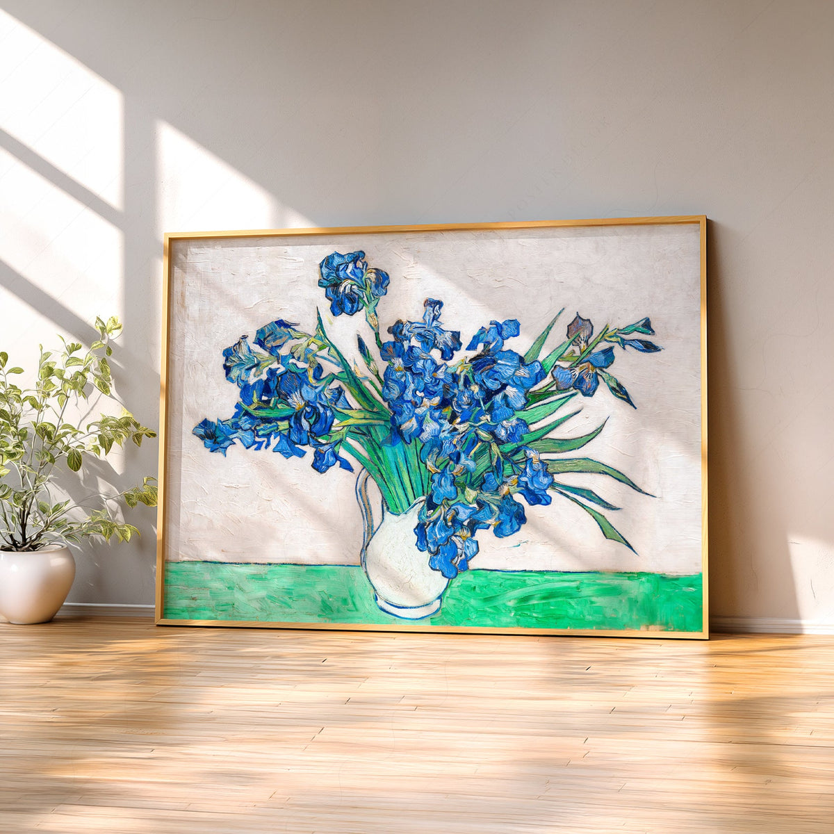 Reproduction Vincent van Gogh Iris – Décor mural floral de tableau célèbre