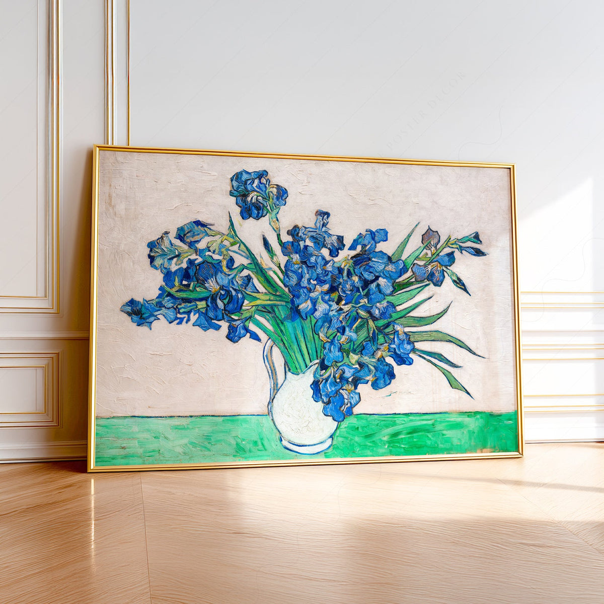 Reproduction Vincent van Gogh Iris – Décor mural floral de tableau célèbre