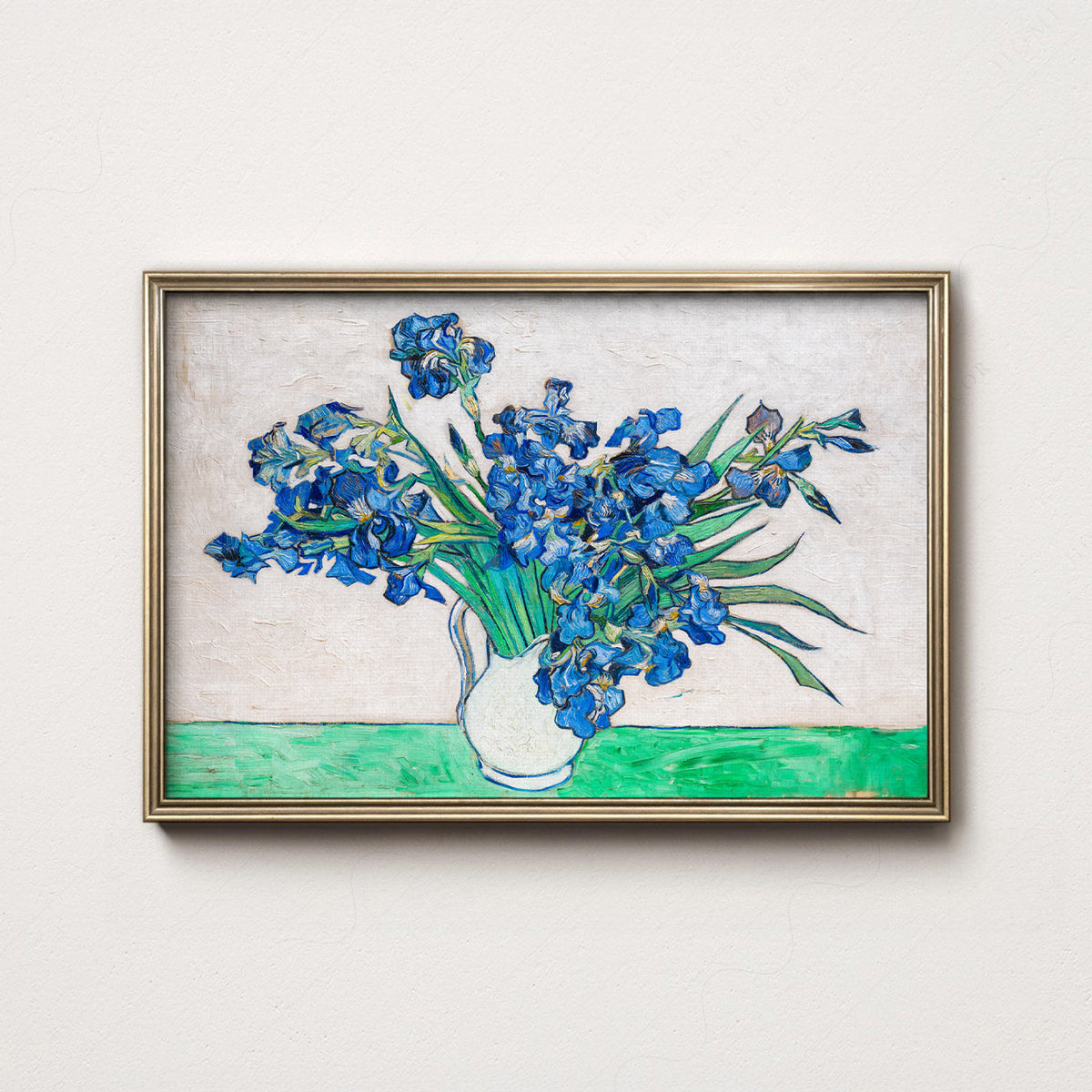 Reproduction Vincent van Gogh Iris – Décor mural floral de tableau célèbre