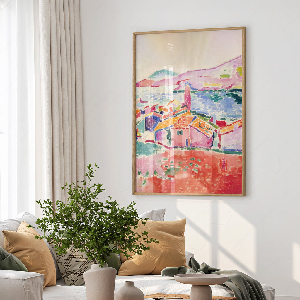 Henri Matisse View of Collioure Art Print – Museum Wall Decor