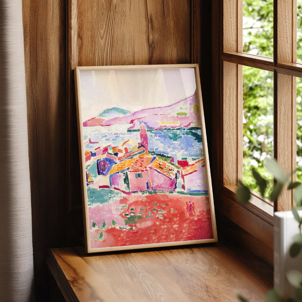 Henri Matisse View of Collioure Art Print – Museum Wall Decor