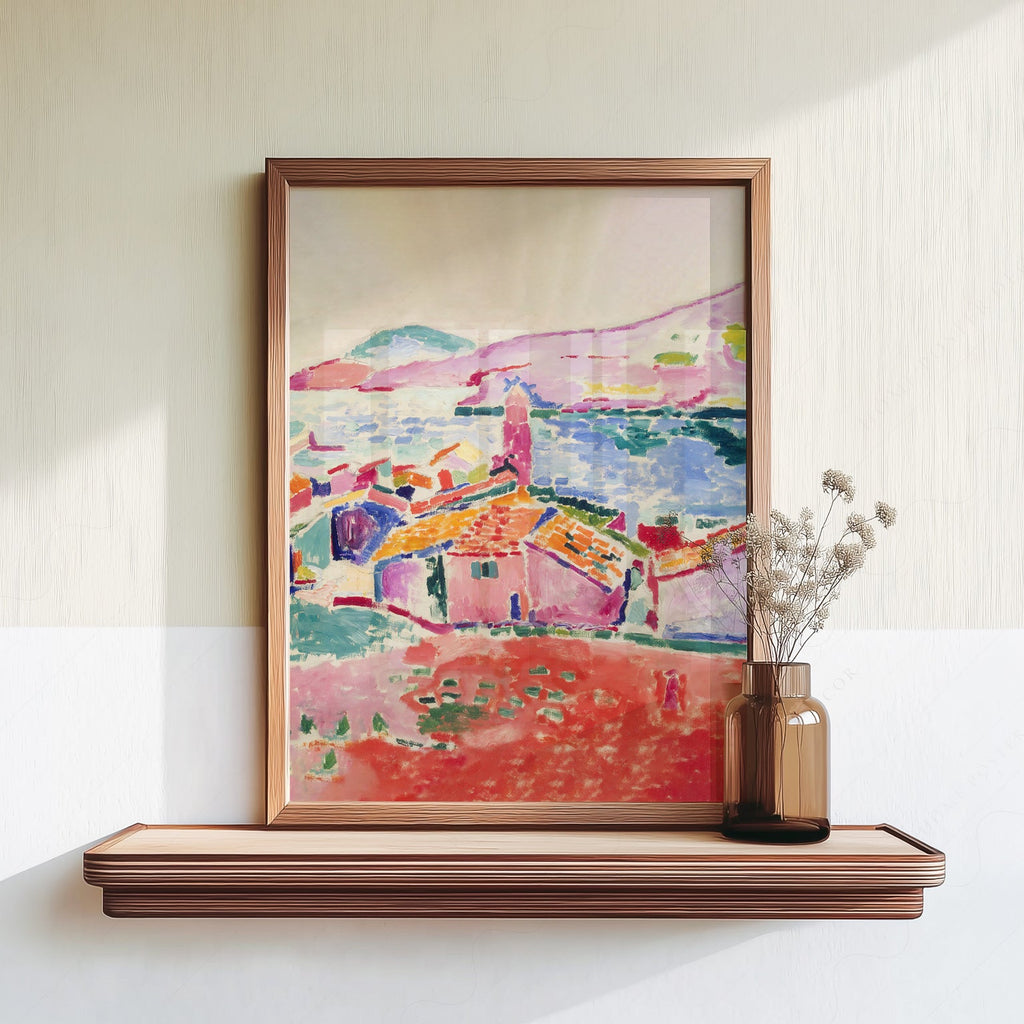 Henri Matisse View of Collioure Art Print – Museum Wall Decor
