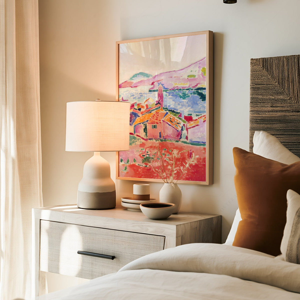 Henri Matisse View of Collioure Art Print – Museum Wall Decor