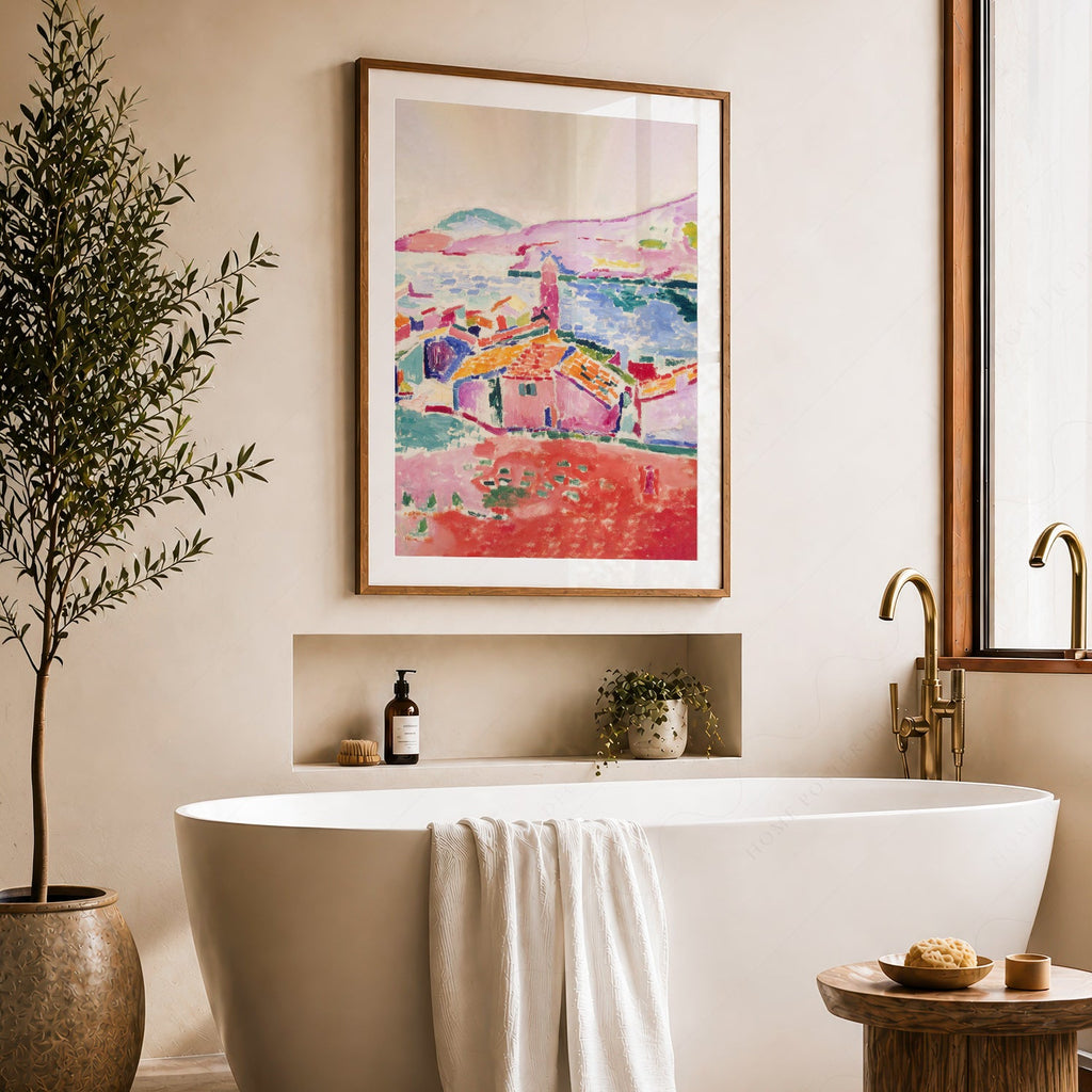 Henri Matisse View of Collioure Art Print – Museum Wall Decor