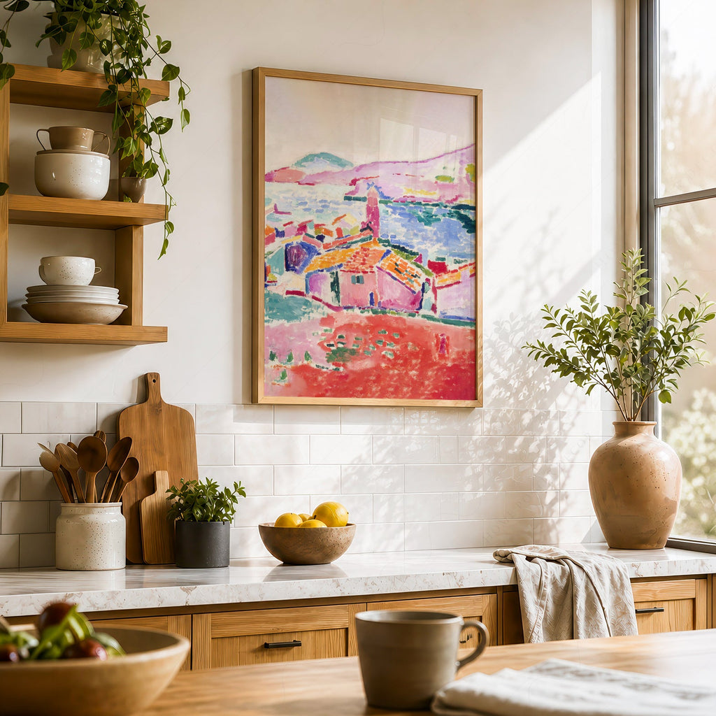 Henri Matisse View of Collioure Art Print – Museum Wall Decor