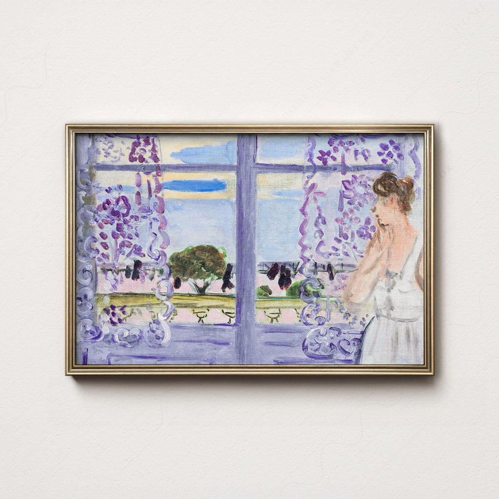 Henri Matisse Femme auprès de la fenêtre Art Print – Dreamy Wall Decor