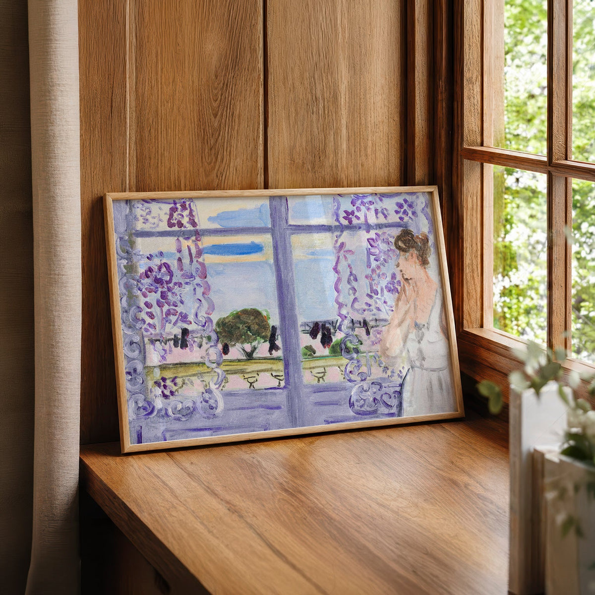 Henri Matisse Femme auprès de la fenêtre Art Print – Dreamy Wall Decor