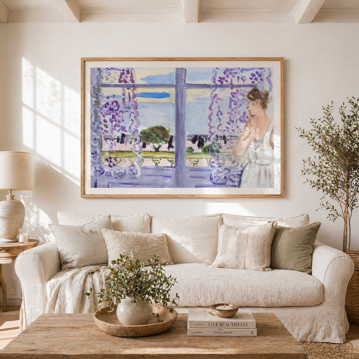 Henri Matisse Femme auprès de la fenêtre Art Print – Dreamy Wall Decor