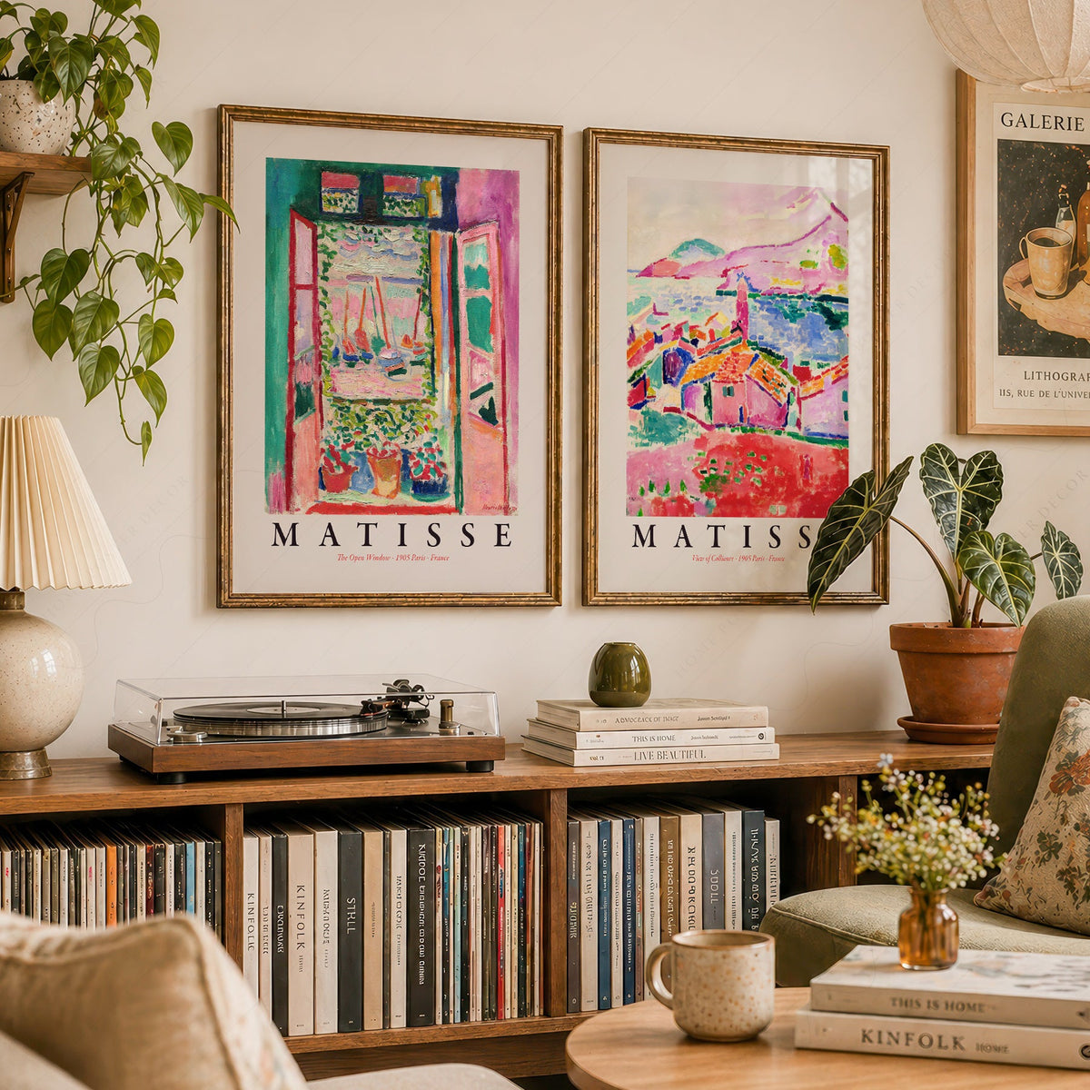 Henri Matisse The Open Window & View of Collioure Set – Museum Art Prints