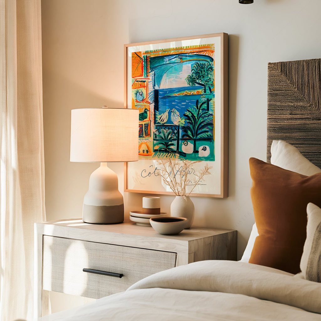 Pablo Picasso Côte d'Azur Art Print – French Riviera Wall Poster