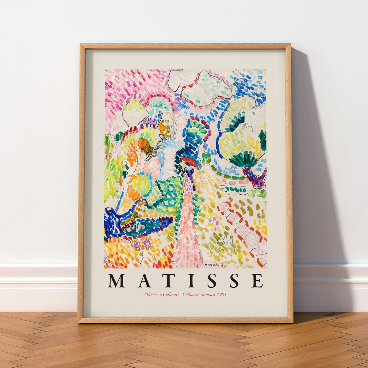 Henri Matisse Oliviers à Collioure Art Print – Museum Wall Decor