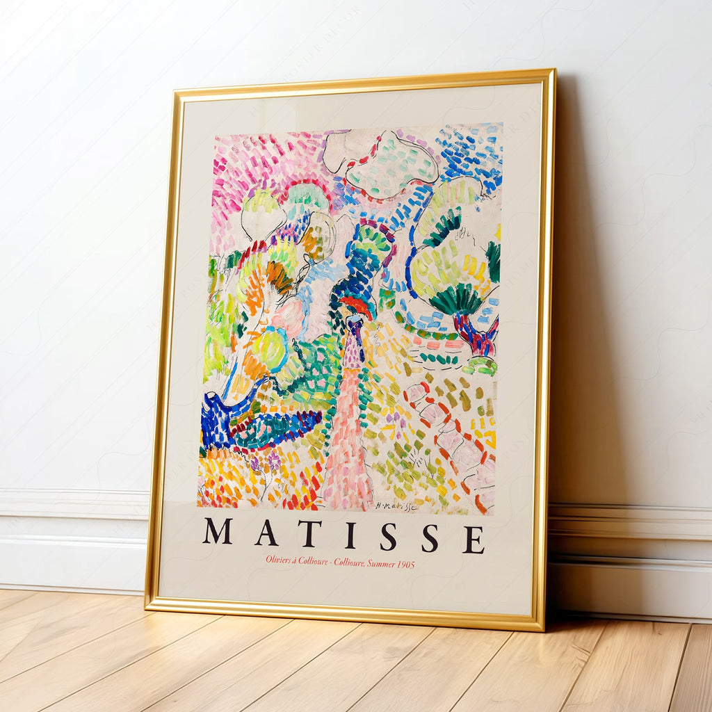 Henri Matisse Oliviers à Collioure Art Print – Museum Wall Decor