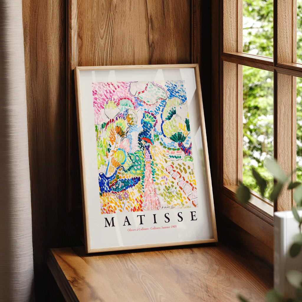 Henri Matisse Oliviers à Collioure Art Print – Museum Wall Decor