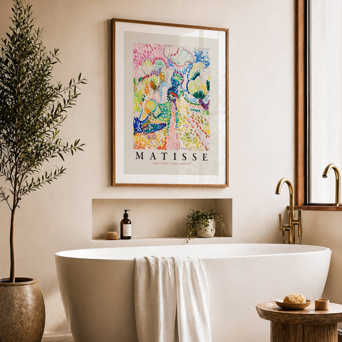 Henri Matisse Oliviers à Collioure Art Print – Museum Wall Decor