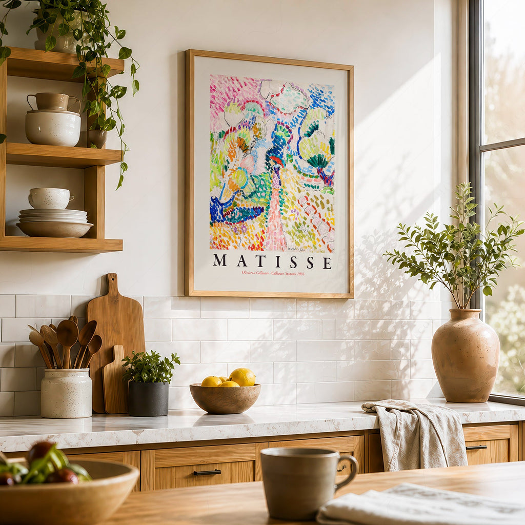 Henri Matisse Oliviers à Collioure Art Print – Museum Wall Decor