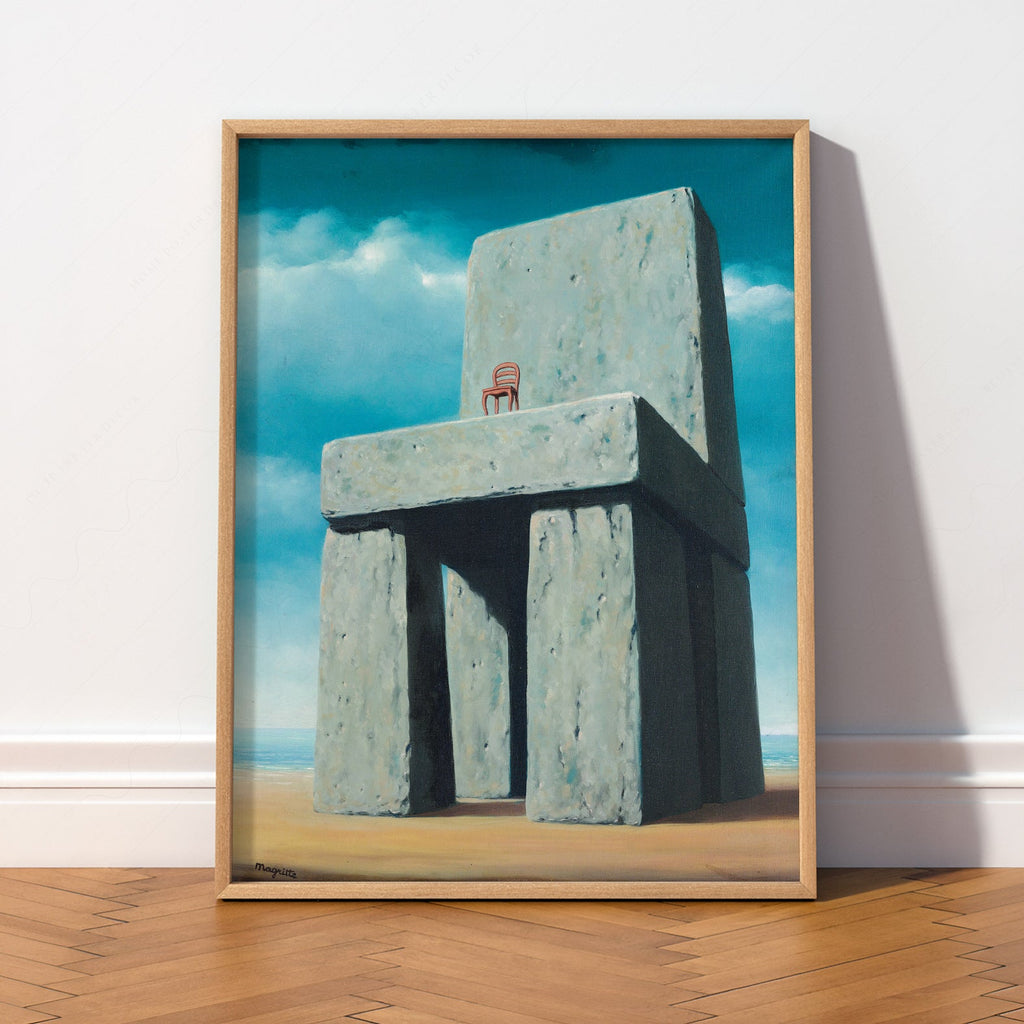 René Magritte The Legend of the Centuries Print – Surrealist Wall Art