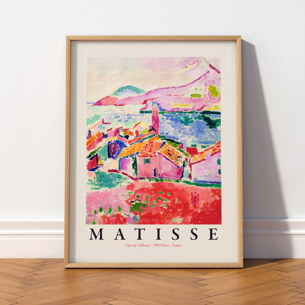 Henri Matisse View of Collioure Art Print – Museum Wall Decor