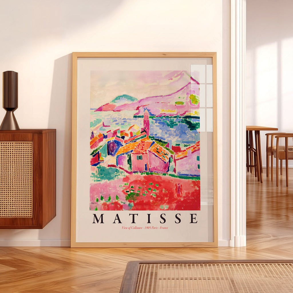 Henri Matisse View of Collioure Art Print – Museum Wall Decor