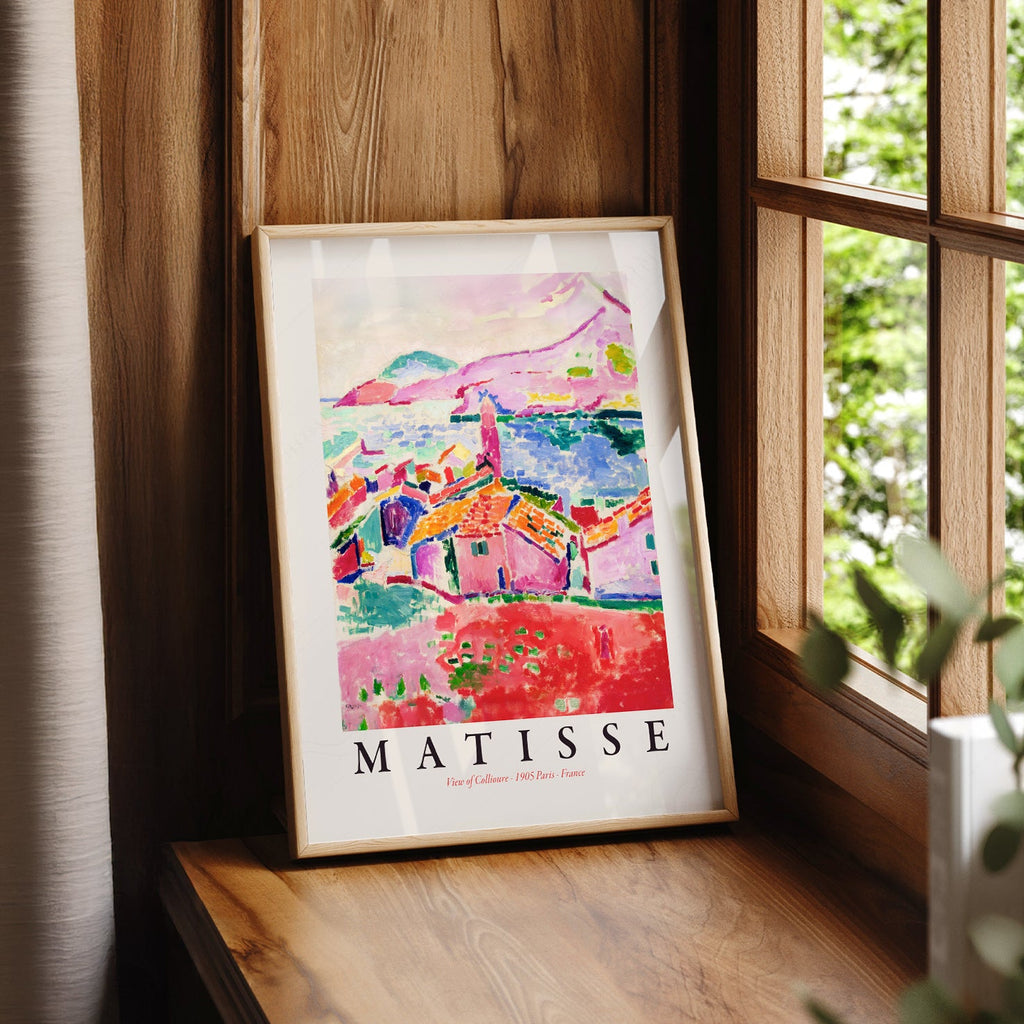 Henri Matisse View of Collioure Art Print – Museum Wall Decor