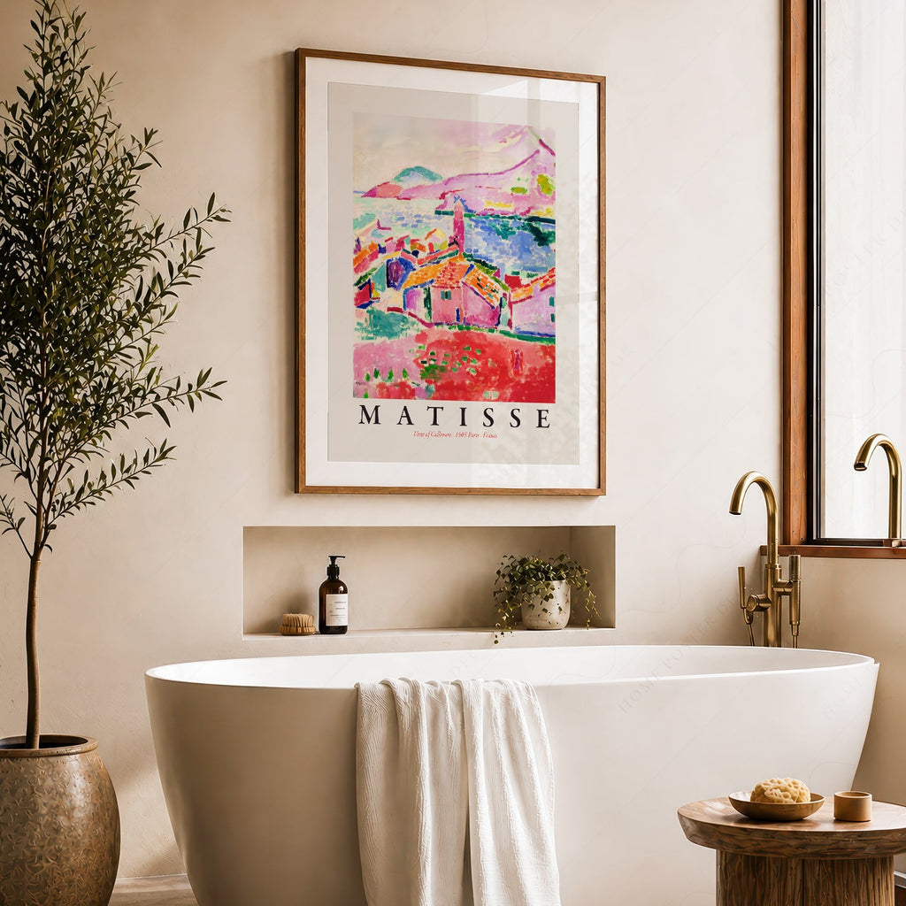 Henri Matisse View of Collioure Art Print – Museum Wall Decor