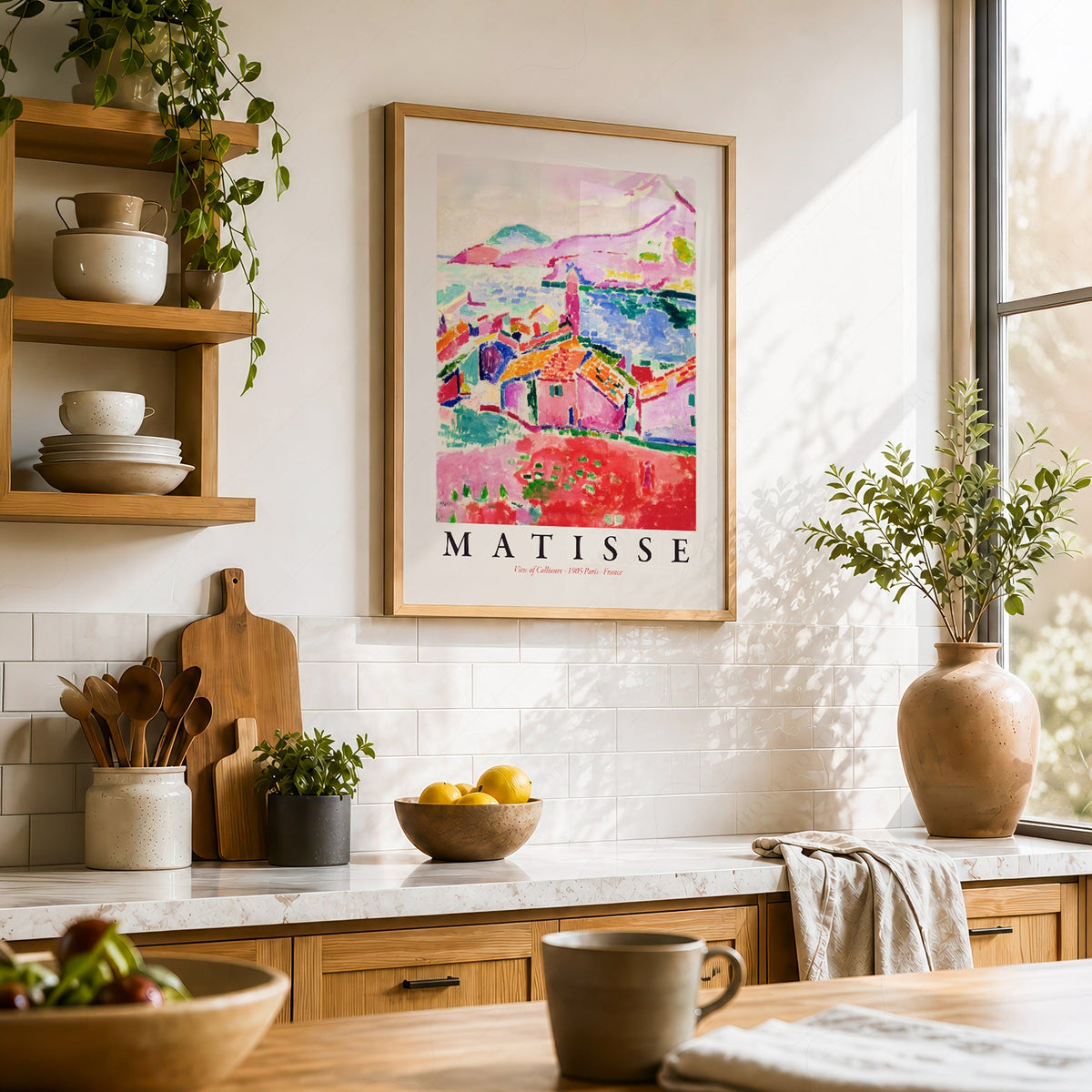Henri Matisse View of Collioure Art Print – Museum Wall Decor