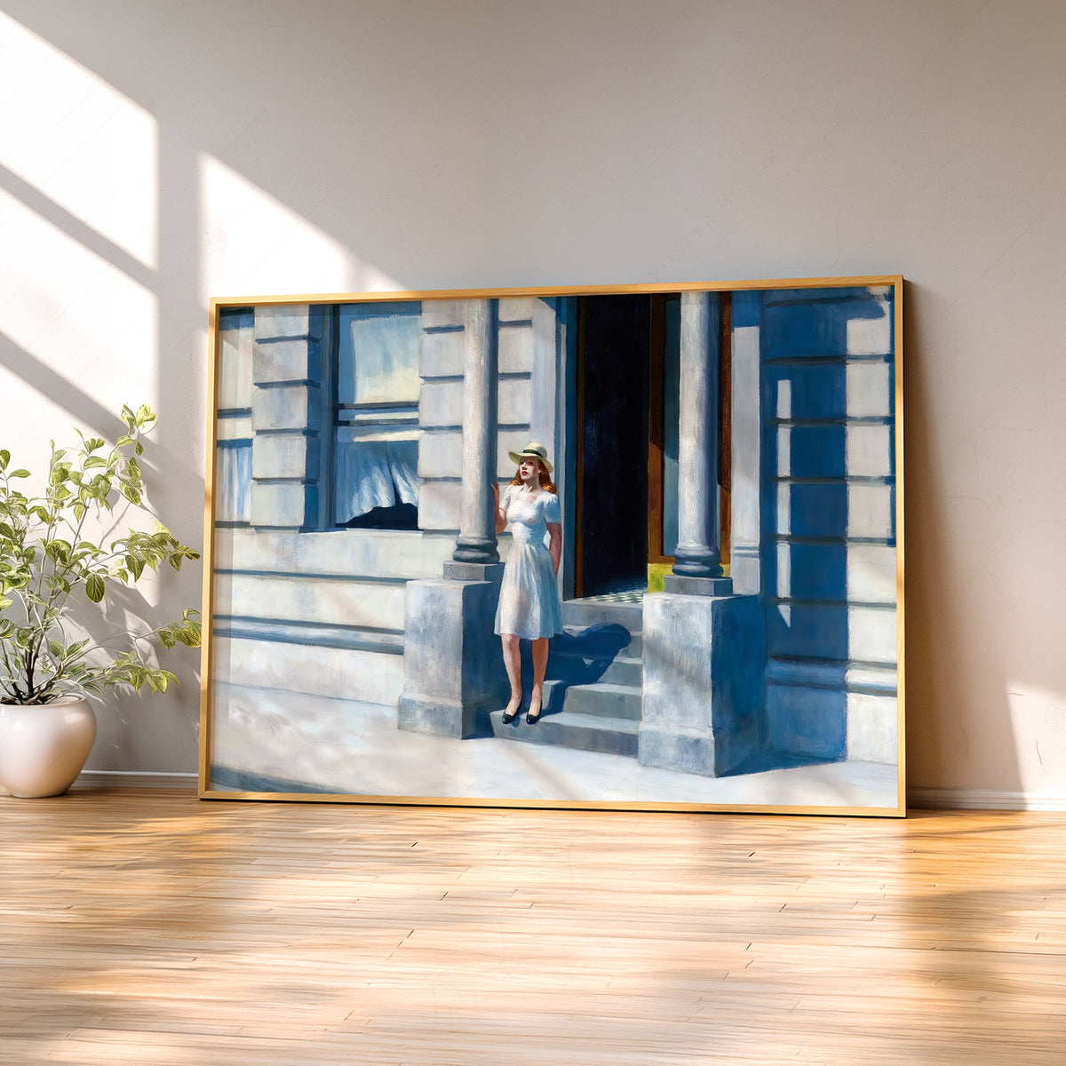 Edward Hopper Summertime Art Print – American Realism Wall Poster