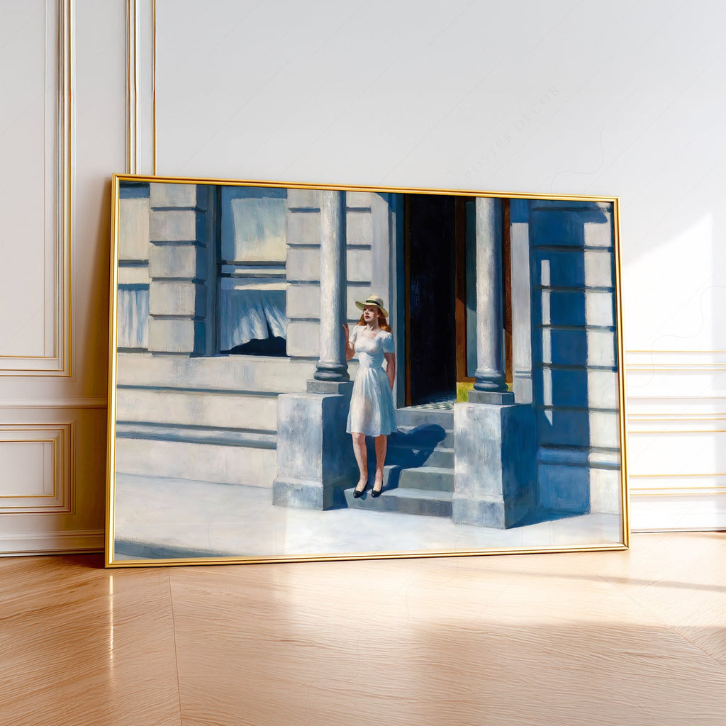 Edward Hopper Summertime Art Print – American Realism Wall Poster
