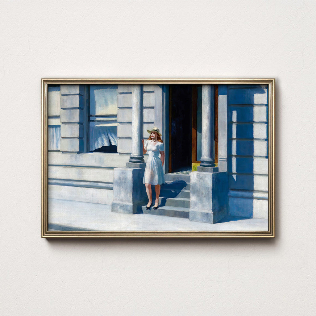 Edward Hopper Summertime Art Print – American Realism Wall Poster