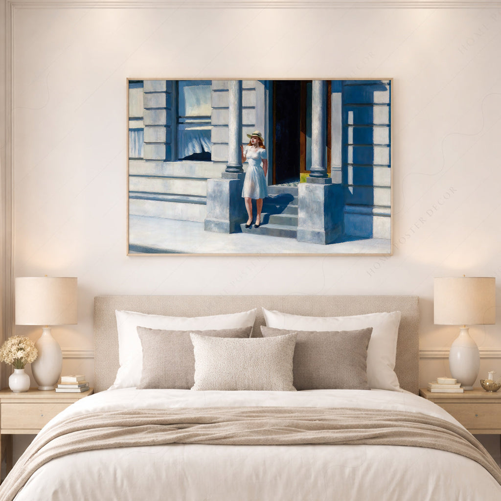 Edward Hopper Summertime Art Print – American Realism Wall Poster