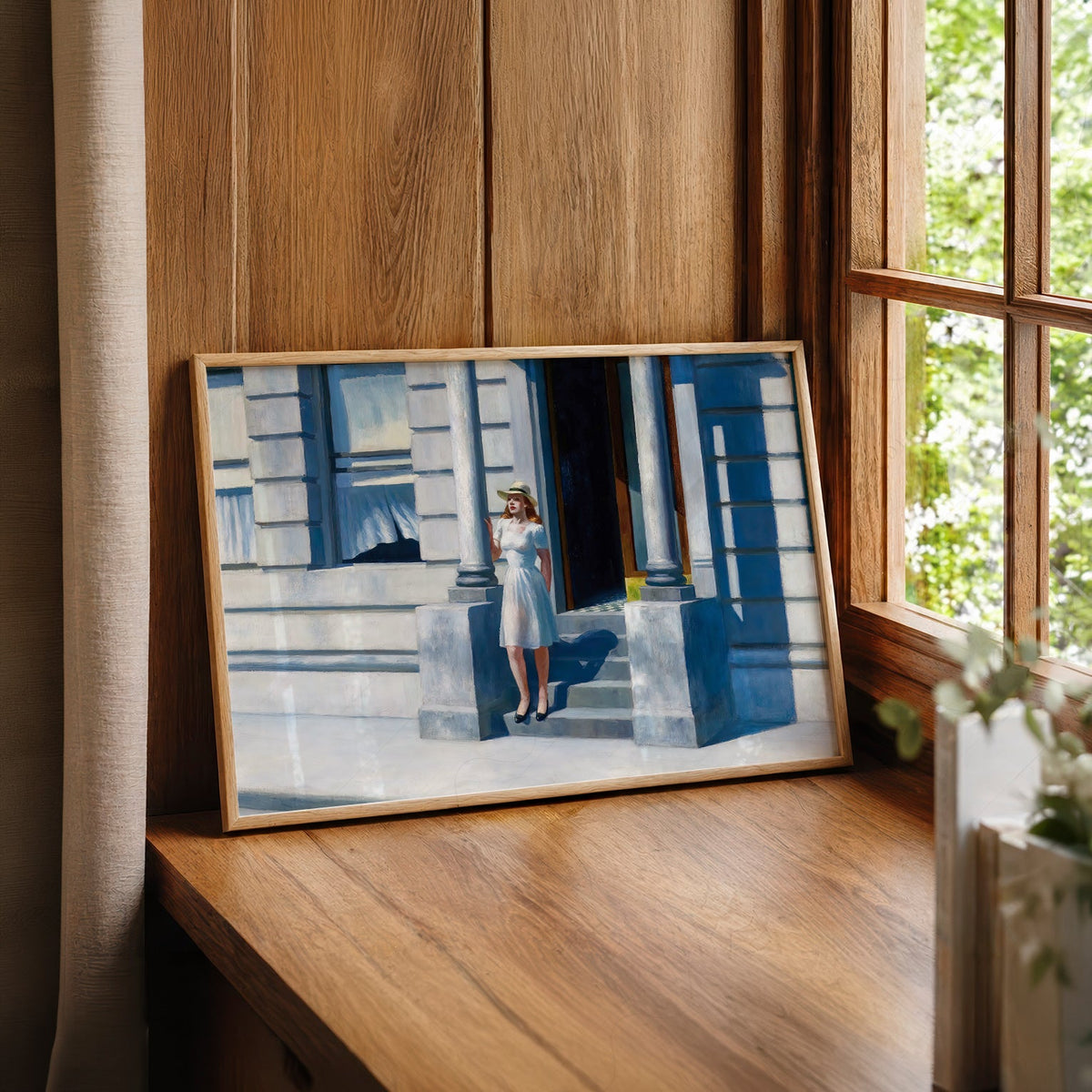 Edward Hopper Summertime Art Print – American Realism Wall Poster