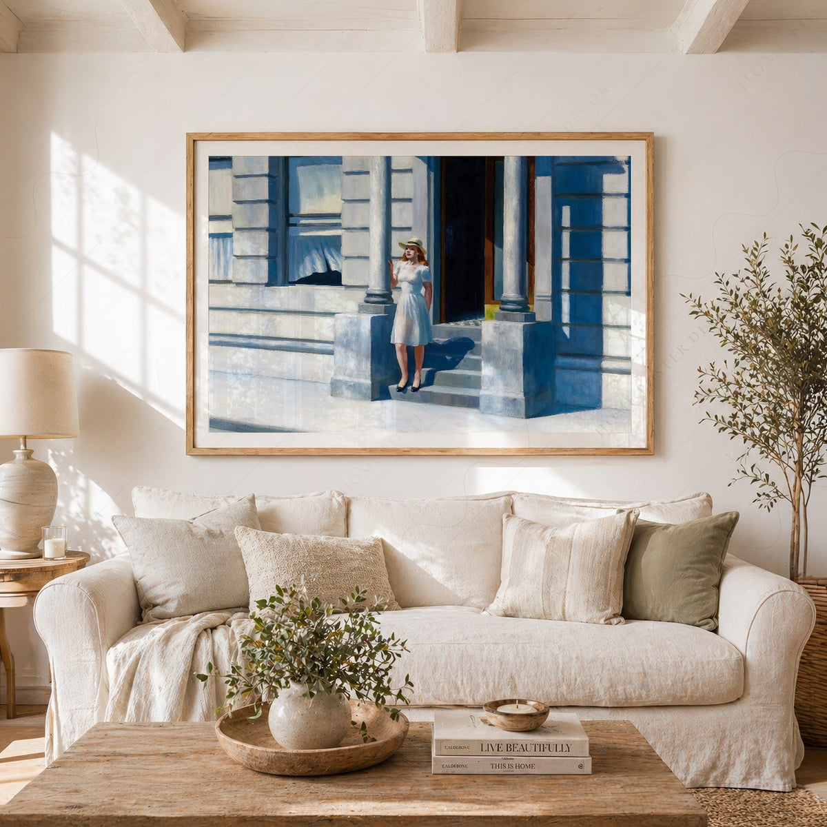 Edward Hopper Summertime Art Print – American Realism Wall Poster