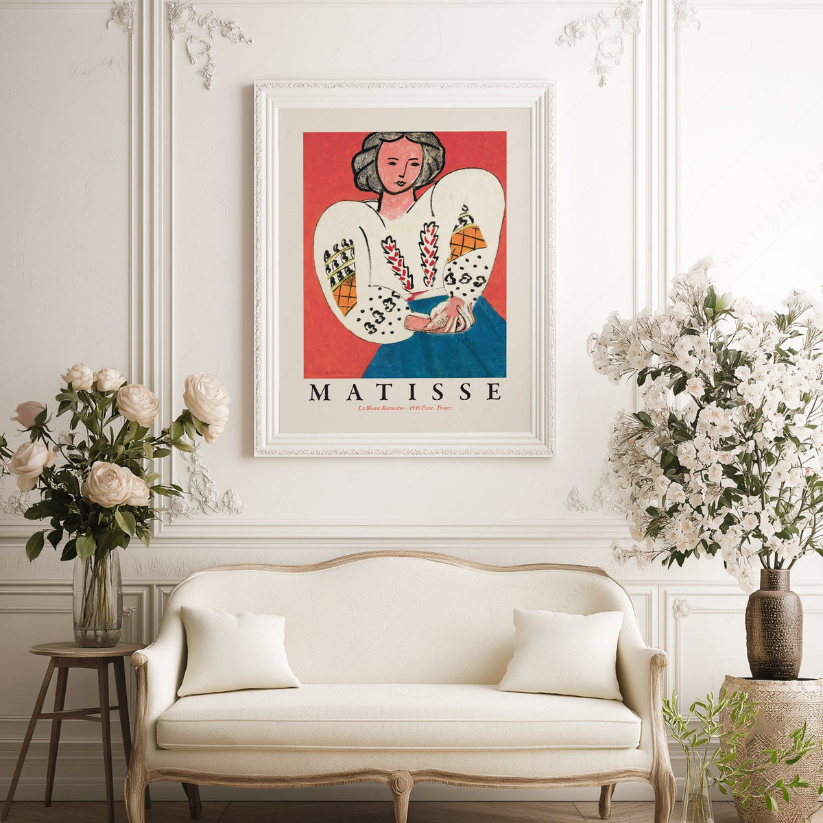 Henri Matisse La Blouse Roumaine Art Print – Colorful Modern Poster