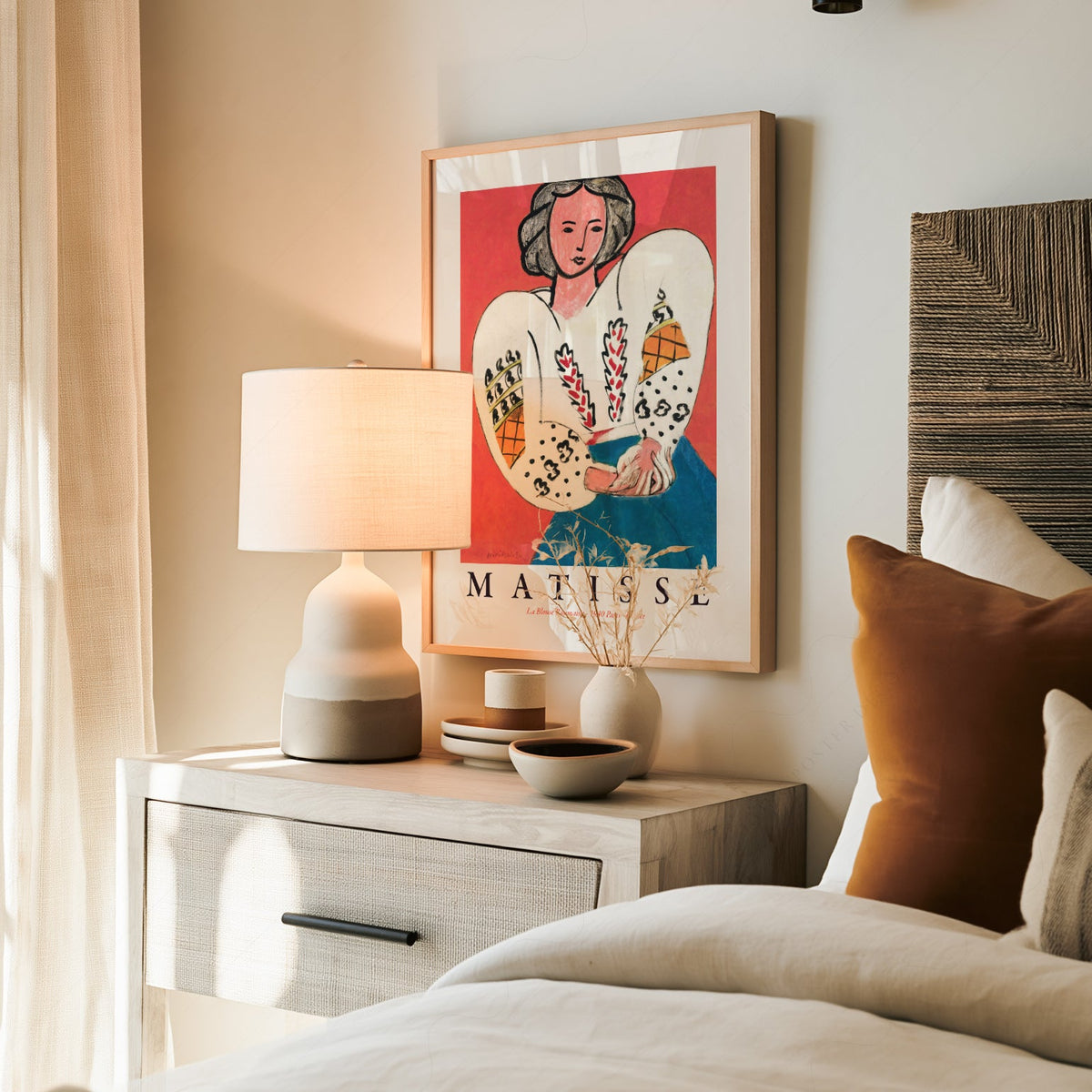 Henri Matisse La Blouse Roumaine Art Print – Colorful Modern Poster