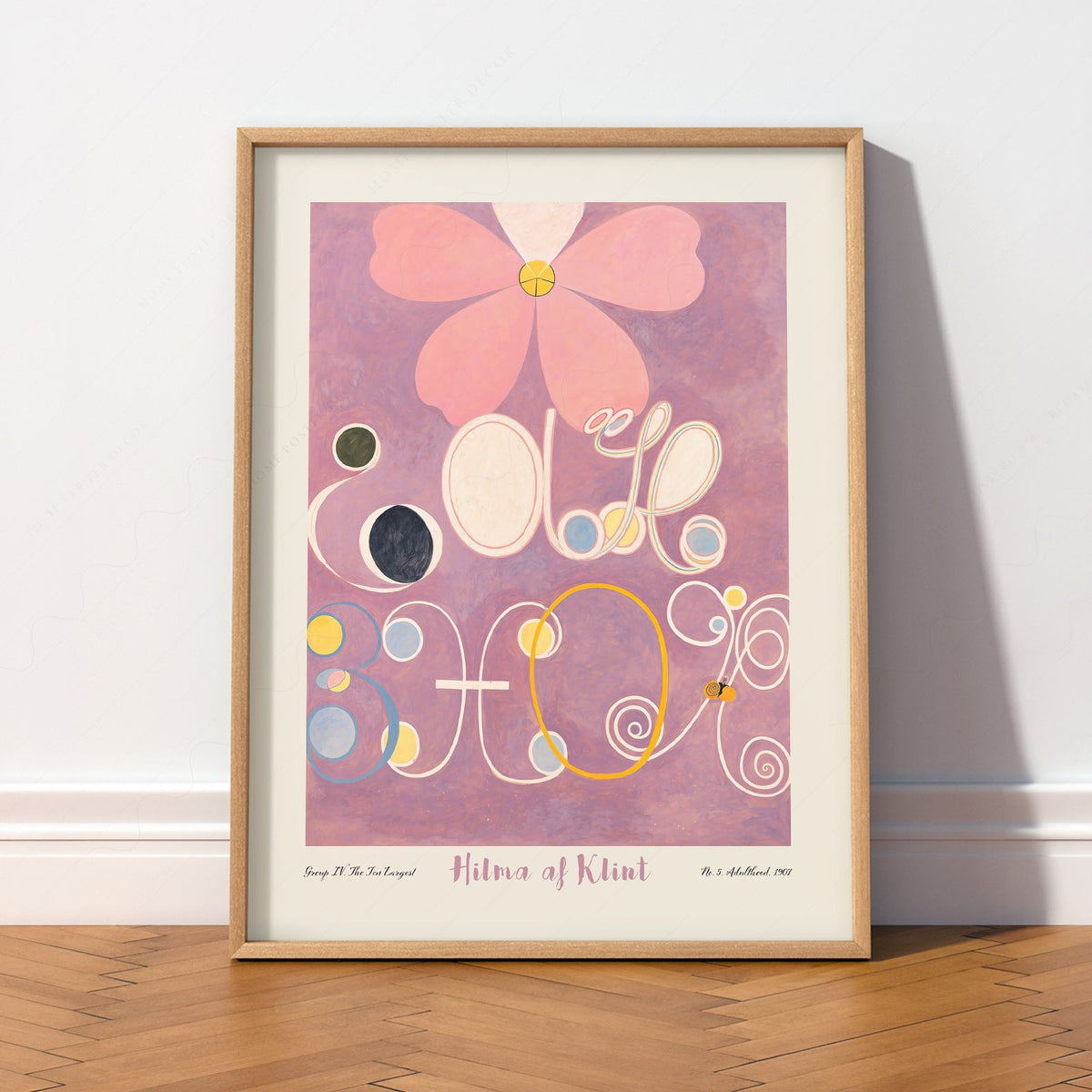 Hilma af Klint The Ten Largest No. 5 Adulthood Print – Abstract Art