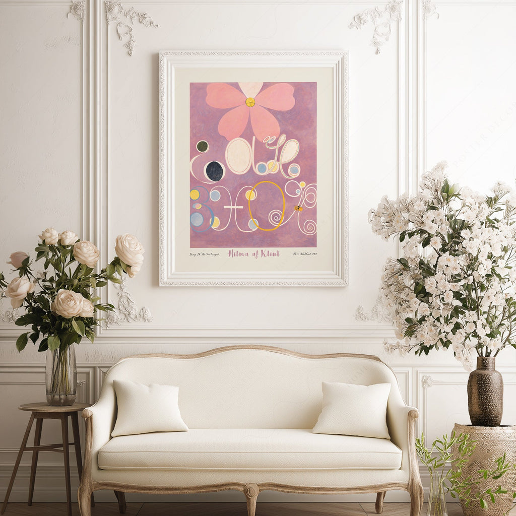 Hilma af Klint The Ten Largest No. 5 Adulthood Print – Abstract Art