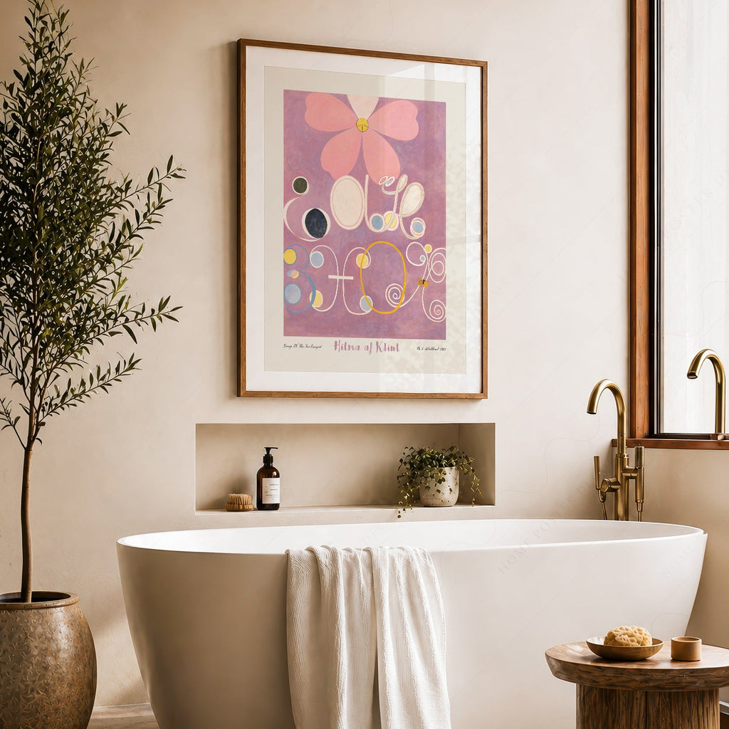 Hilma af Klint The Ten Largest No. 5 Adulthood Print – Abstract Art