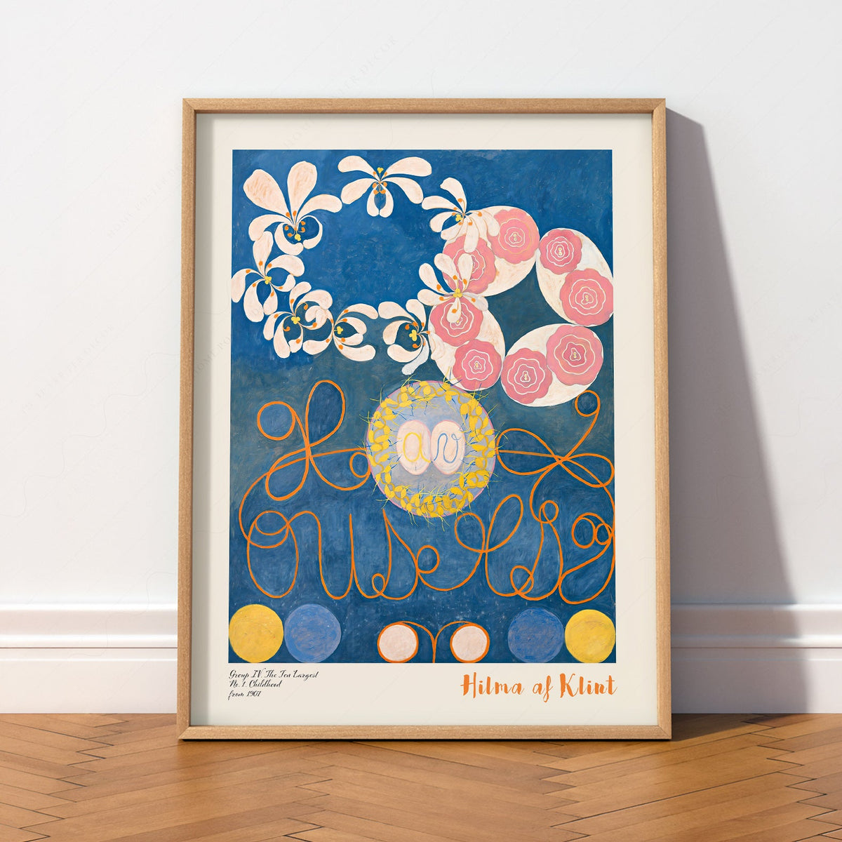 Hilma af Klint The Ten Largest No. 1 Childhood Print – Abstract Wall Art