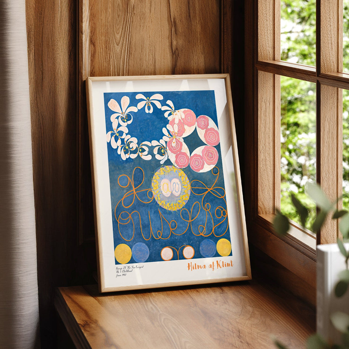 Hilma af Klint The Ten Largest No. 1 Childhood Print – Abstract Wall Art