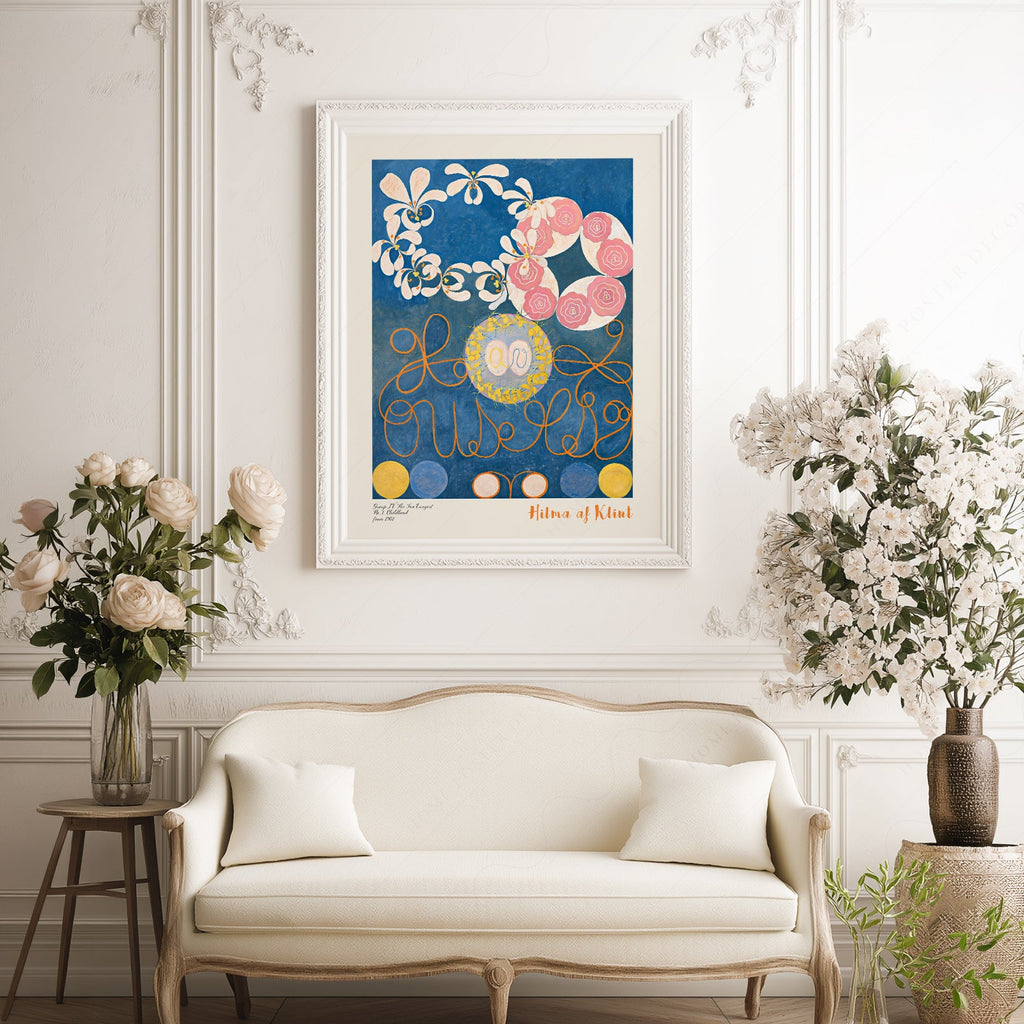 Hilma af Klint The Ten Largest No. 1 Childhood Print – Abstract Wall Art