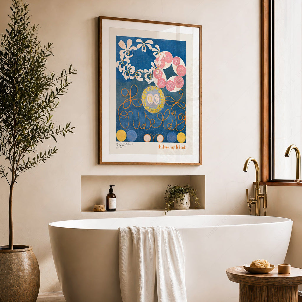 Hilma af Klint The Ten Largest No. 1 Childhood Print – Abstract Wall Art