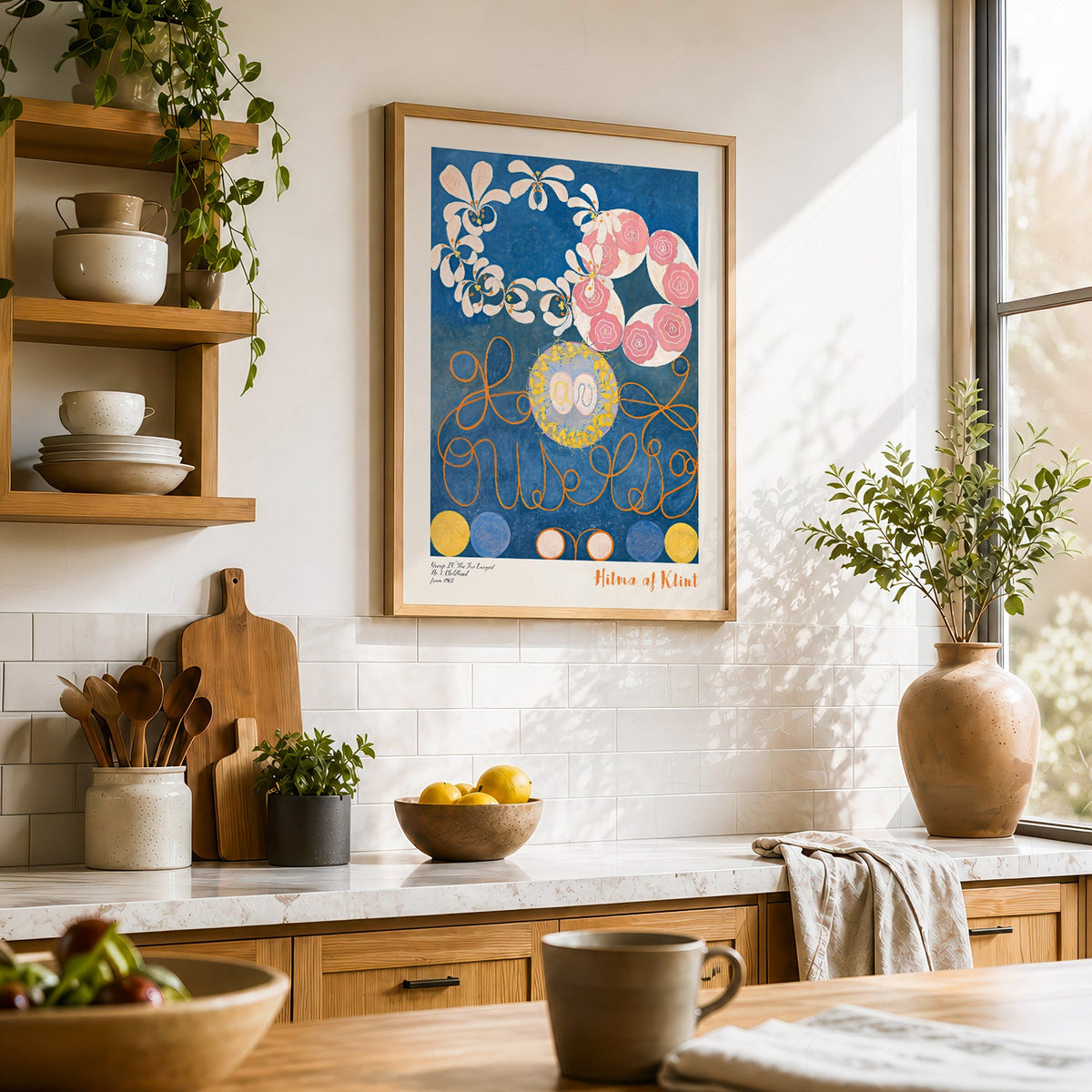 Hilma af Klint The Ten Largest No. 1 Childhood Print – Abstract Wall Art